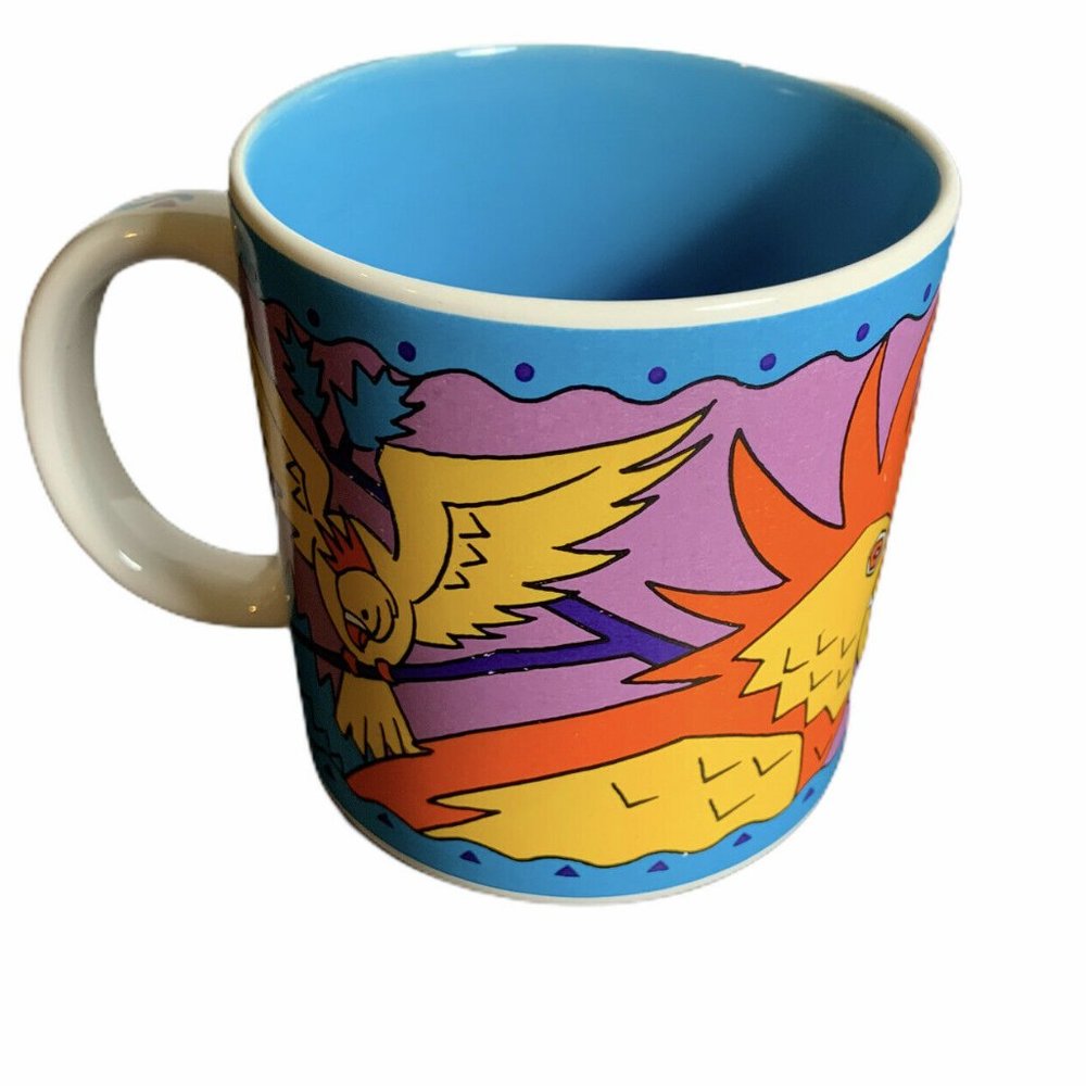 San Diego Zoo Coffee Tea Mug Cup Calif COCKATOO Ceramic Souvenir Collectable